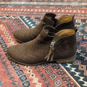 Dr. Scholl's Dark Brown Ankle Booties